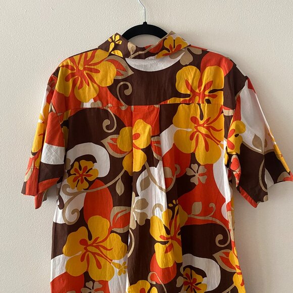 Faithfull the Brand Tropicana Shirt Dress in Ulani Floral Print, Size 6 - Picture 3 of 8